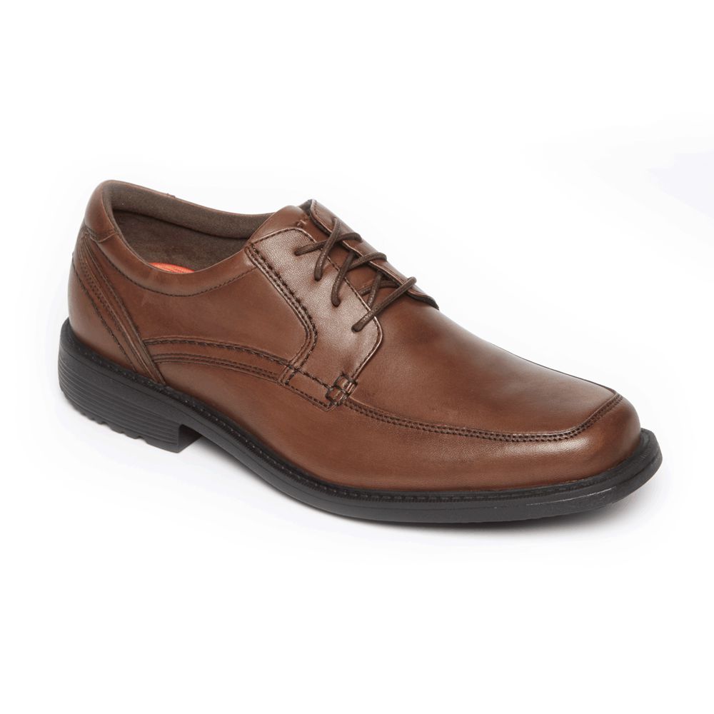 Pantofi Oxford Barbati Rockport Style Leader 2 Apron Toe Maro - Romania 4273-HTKNP